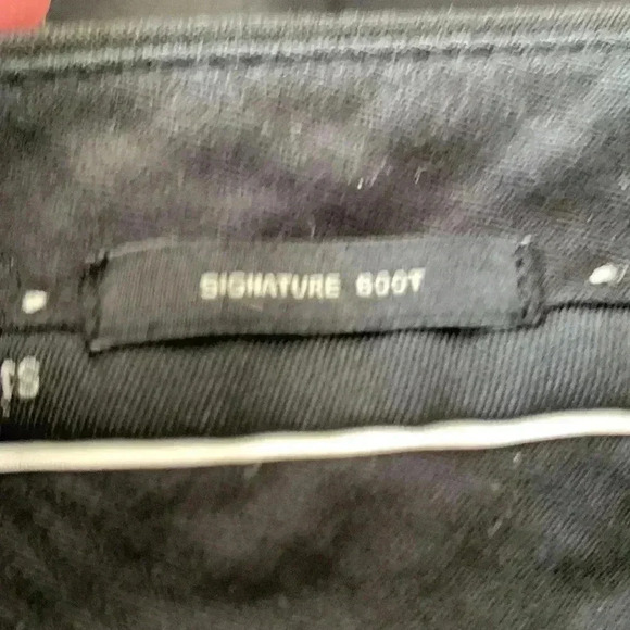 Talbots high rise, signature boot  cut black dress pants - Picture 8 of 11